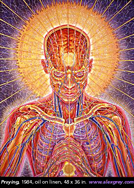 Praying by Alex Grey